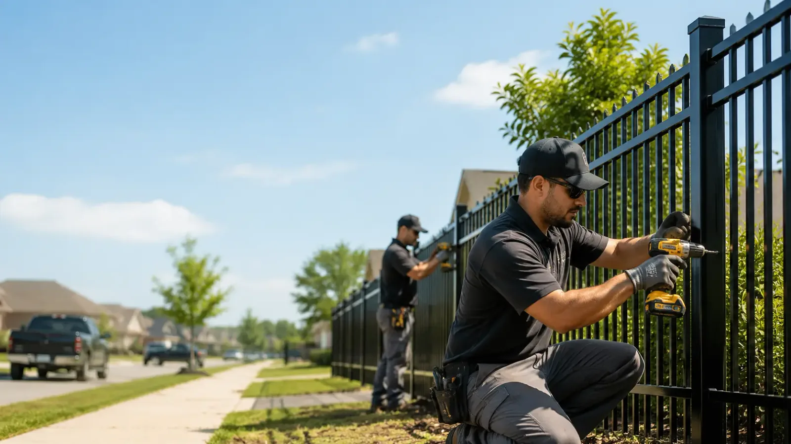 Metal Fence Installation in Durant, OK
